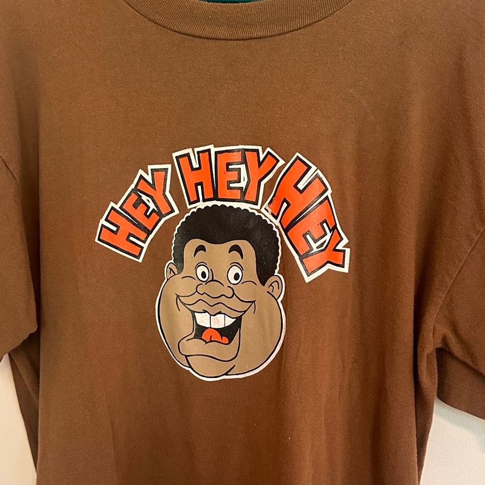 Vintage Fat Albert XL Brown Cotton Tee